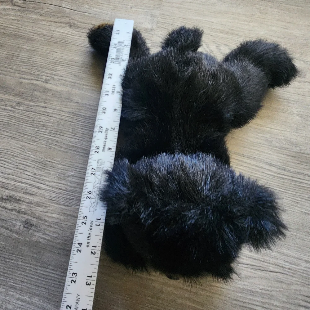 The Bearington Collection‎ Black Bear Plush Stuffed Animal 12